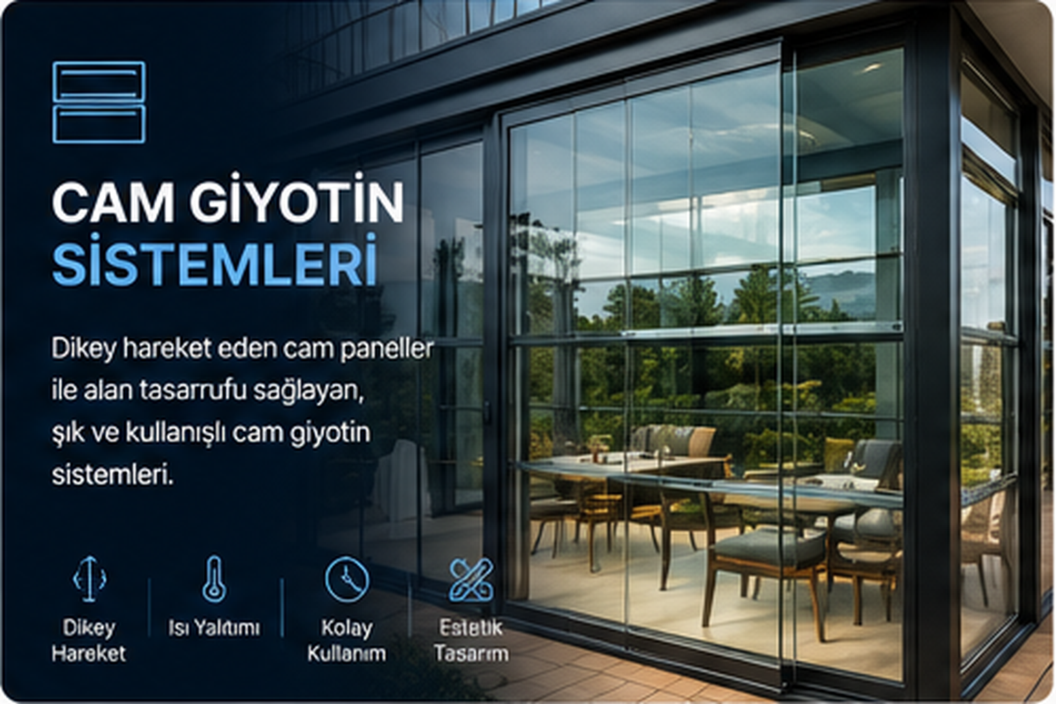 Cam Giyotin Sistemleri